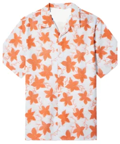 Shrinking Season 3 Michael Urie Orange Floral Shirt