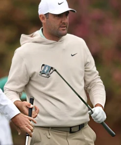 The Masters 2026 Scottie Scheffler Beige Hoodie