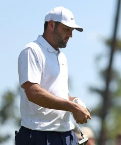 The Masters Scottie Scheffler 2026 White Polo Shirt