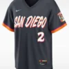 Xander Bogaerts San Diego Padres Obsidian 2026 City Connect Jersey