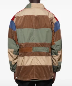 Zendaya Euphoria Season 3 Patchwork Design Shirt Jacket