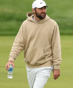 2026 PGA Championship Scottie Scheffler Beige Hoodie