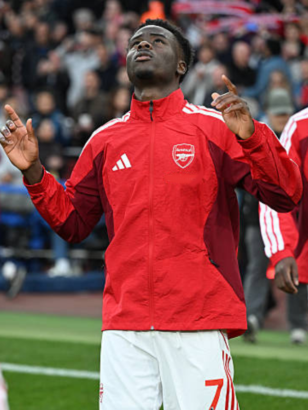 Arsenal FC 26_27 Home Anthem Red Jacket
