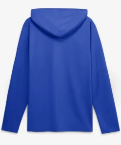Atlanta Braves Light Blue 2026 City Connect Dri-FIT Long Sleeve Hooded T-Shirt
