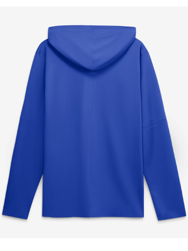 Atlanta Braves Light Blue 2026 City Connect Dri-FIT Long Sleeve Hooded T-Shirt
