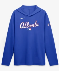 Atlanta Braves Light Blue 2026 City Connect Hooded T-Shirt