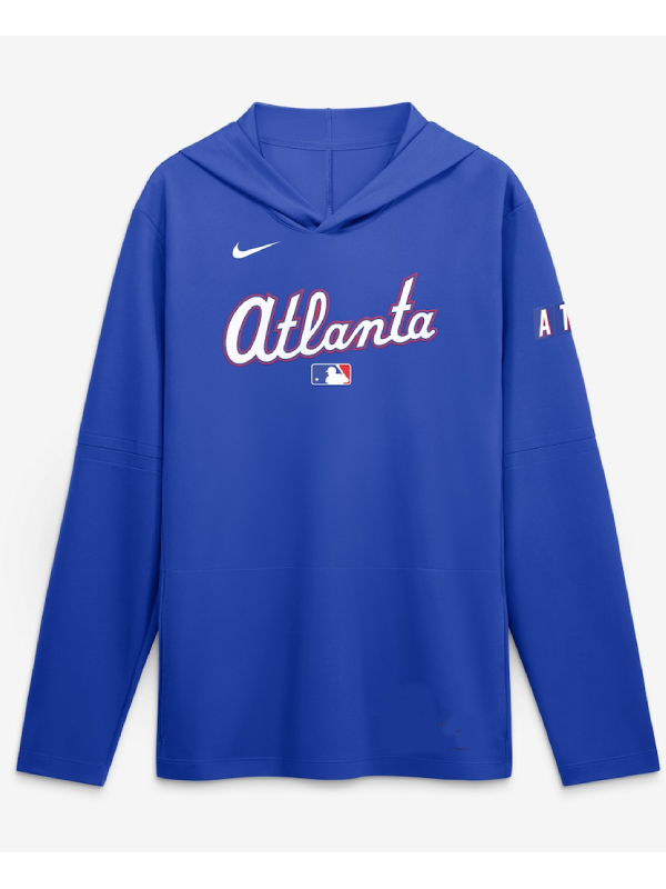 Atlanta Braves Light Blue 2026 City Connect Hooded T-Shirt