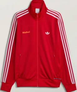Bad Bunny Firebird Track Top Madrid Red