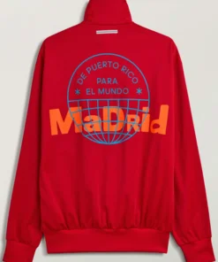 Bad Bunny Firebird Track Top Red Madrid