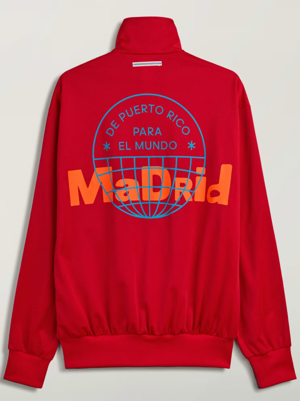 Bad Bunny Firebird Track Top Red Madrid