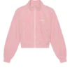 CJ x Nike Womens Pink Velour Jacket