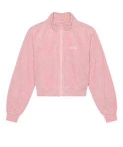CJ x Nike Womens Pink Velour Jacket