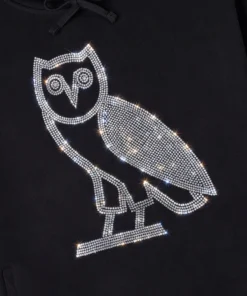 Drake x OVO Iceman Pullover Black Hoodie