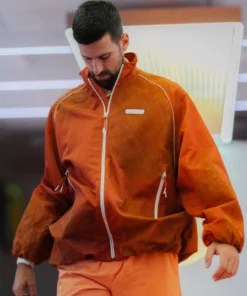 French Open 2026 Novak Djokovic Zipper Jacket