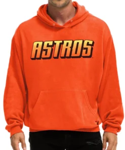 Houston Astros 2026 Relaxed Pullover Orange Hoodie
