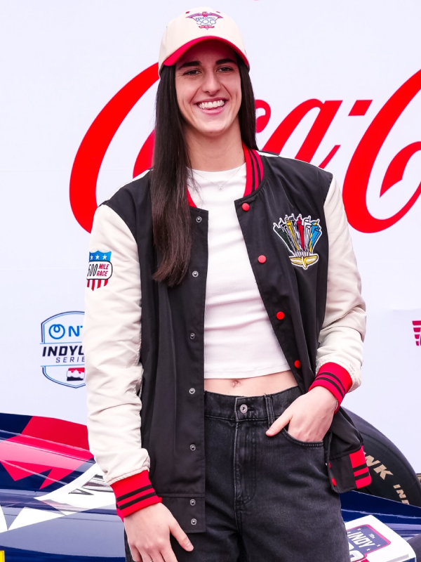 Indianapolis 500 Racing Caitlin Clark Bomber Jacket