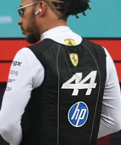 Lewis Hamilton F1 Scuderia Ferrari Black Vest