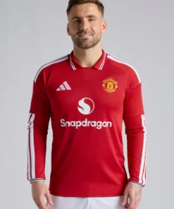 Manchester United 26_27 Home Long Sleeve Jersey