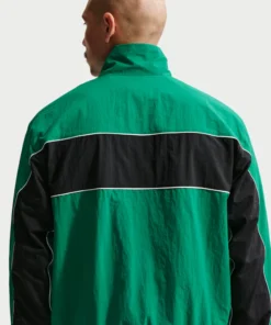 Mens Lightweight Nike Sportswear Club Full-Zip Green Jacket