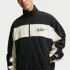 Nike Sportswear Club Mens Lightweight Full-Zip Black Jacket