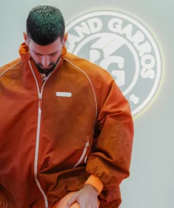 Novak Djokovic French Open 2026 Zipper Jacket