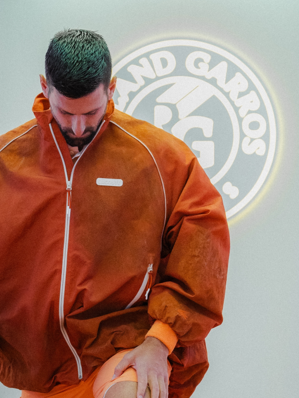 Novak Djokovic French Open 2026 Zipper Jacket