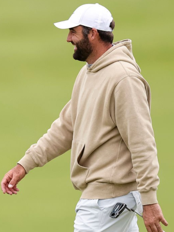 PGA Championship 2026 Scottie Scheffler Beige Hoodie