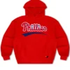 Philadelphia Phillies Aviator Nation x MLB Red Hoodie