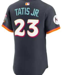 San Diego Padres Fernando Tatís Jr. Obsidian 2026 City Connect Jersey