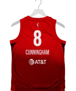 Sophie Cunningham Indiana Fever 2026 Rebel Swingman Red Jersey