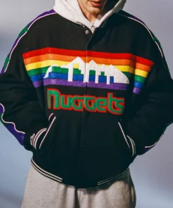 Supreme Mitchell & Ness Black Teams Varsity Jacket