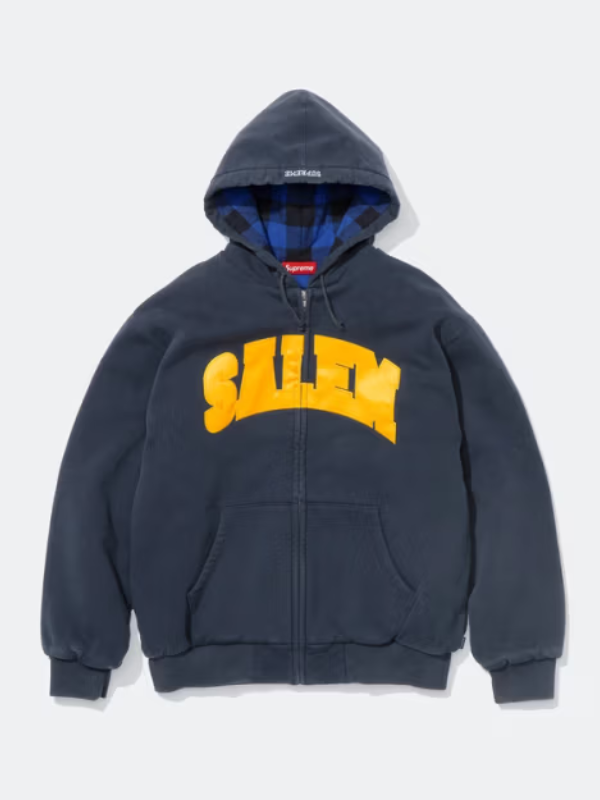 Supreme Salem Blue Hoodie