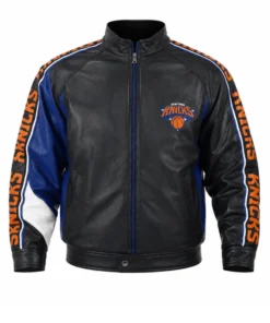 Timothée Chalamet Finals NY Knicks Leather Jacket