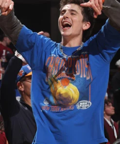 Timothée Chalamet NY Knicks Finals T-Shirt