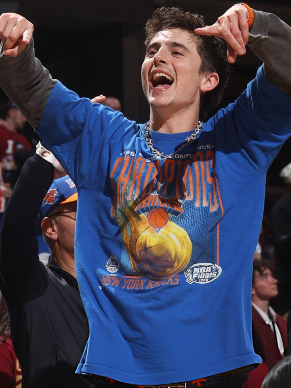 Timothée Chalamet NY Knicks Finals T-Shirt