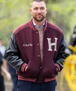 Travis Kelce Tommy Hilfiger Varsity Jacket