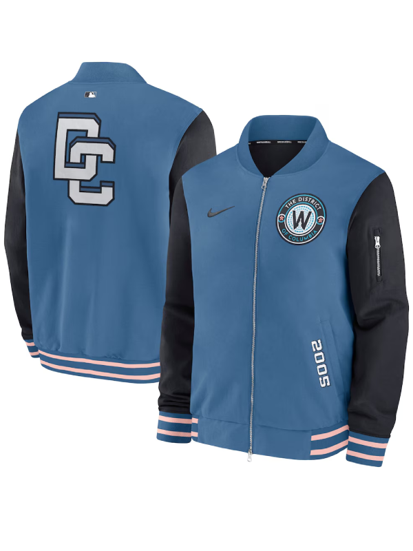 Washington Nationals Blue 2026 City Connect Jacket