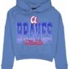 Womens Atlanta Braves Blue 2026 City Connect Hoodie