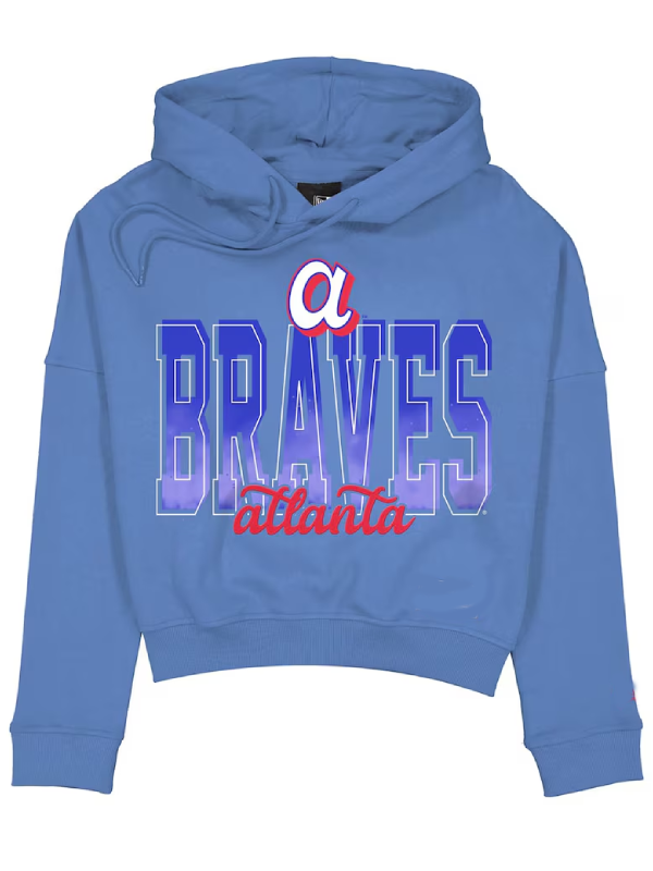 Womens Atlanta Braves Blue 2026 City Connect Hoodie