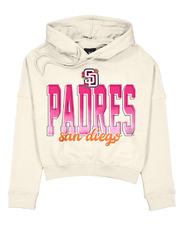 Womens San Diego Padres Cream 2026 City Connect Hoodie