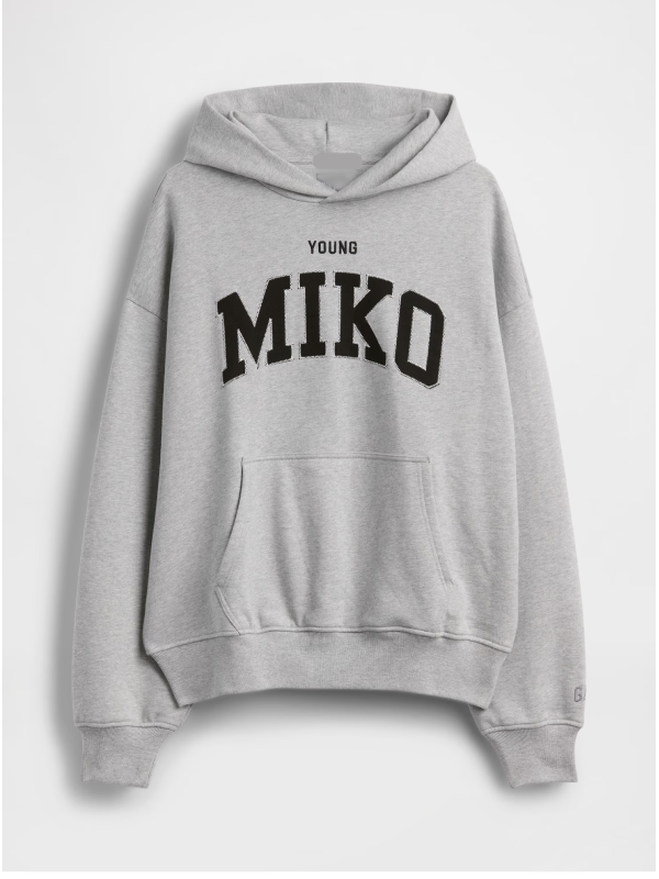 Young Miko Gap Pullover Hoodie