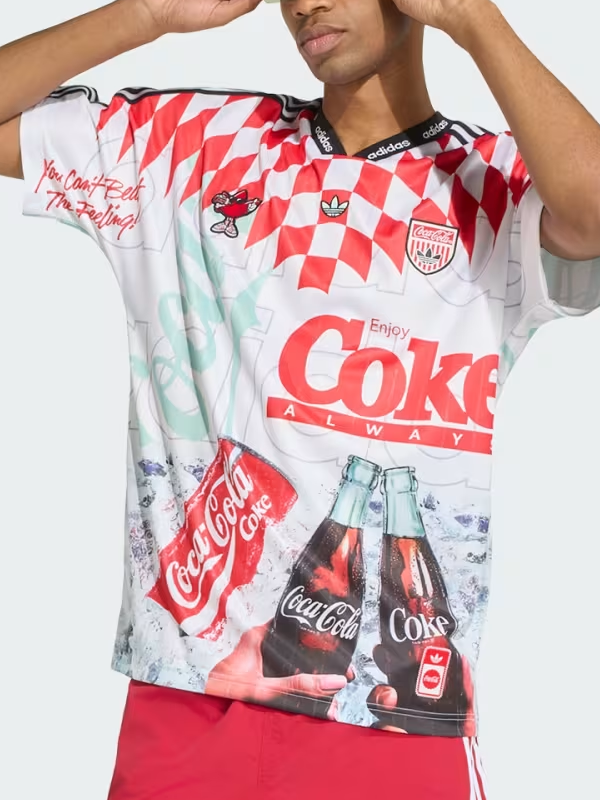 Adidas Coca Cola Classic Sport Mash Up Jersey
