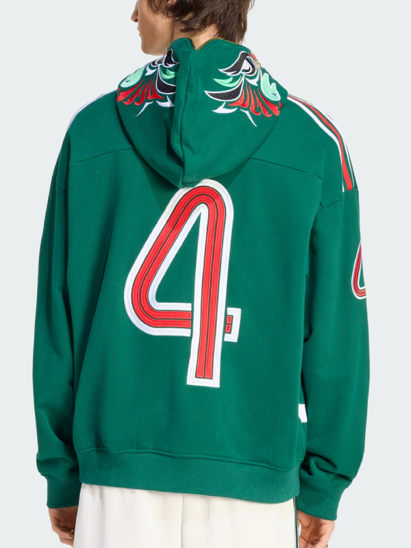 Adidas FIFA World Cup 2026 Mexico Green Hoodie