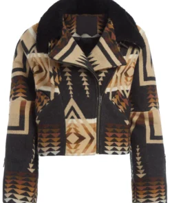 Beth Dutton Dutton Ranch Aztec Print Jacket