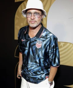 Brad Pitt USMNT Short-Sleeve Soccer Top