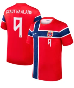 Erling Haaland Norway 2026 Home Jersey