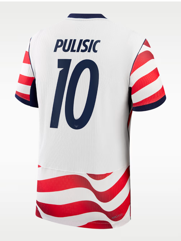 FIFA World Cup 2026 Christian Pulisic USMNT 2026 Match Home Jersey