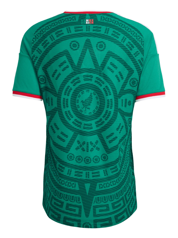 FIFA World Cup 2026 Mexico Authentic Home Green Jersey