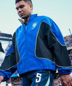 FIFA World Cup 2026 Nike x Jordan Brazil Anthem Jacket