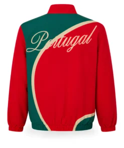 FIFA World Cup 2026 Portugal Red And Green Windbreaker Jacket